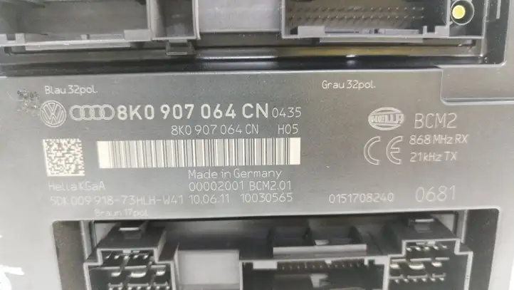 Audi A4 S4 B8 8K (2011 - 2015) 8K0907064CN Прочие блоки управления — фото 2