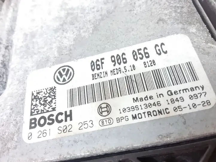 Volkswagen PASSAT B6 (2005 - 2010) 06F906056GC Блок управления двигателем (ЭБУ) — фото 3
