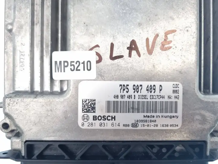 Porsche Cayenne (92A) (2011 - 2017) 7P5907409P Блок управления двигателем (ЭБУ) — фото 5