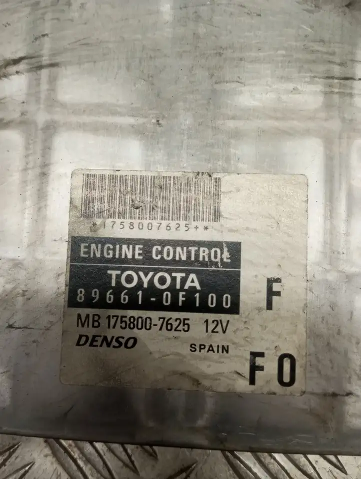 Toyota Corolla Verso AR10 (2004 - 2009) 896610F100 Блок управления двигателем (ЭБУ) — фото 6