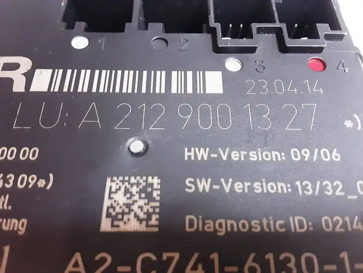 Mercedes-Benz E W212 (2009 - 2016) A2129001327 Блок управления дверью — фото 3