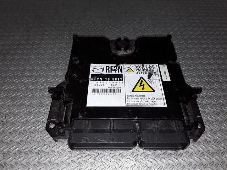 Mazda 5 (2005 - 2010) RF7N18881T Блок управления двигателем (ЭБУ) — фото 1