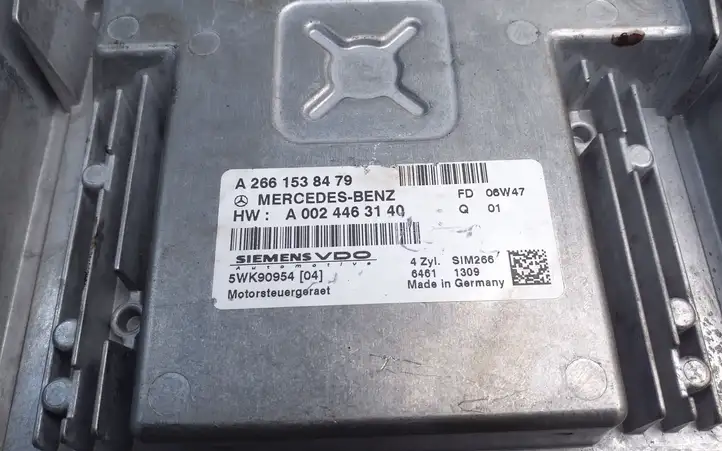 Mercedes-Benz B-class W245 (2005 - 2008) A2661538479 Блок управления двигателем (ЭБУ) — фото 2