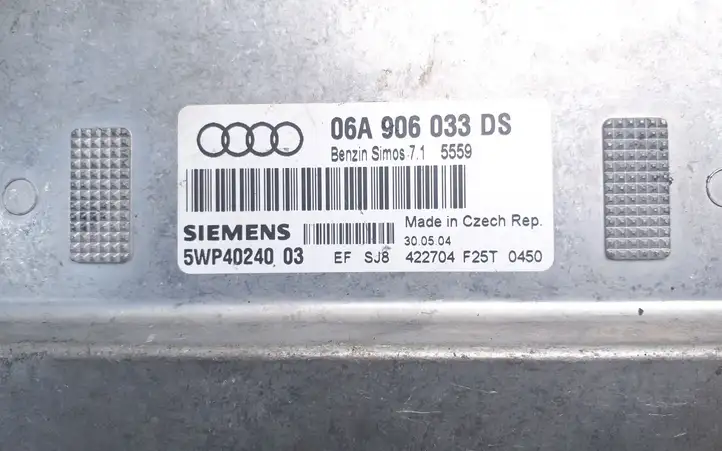 Audi A3/S3 8P (2004 - 2008) 06A906033DS Блок управления двигателем (ЭБУ) — фото 4