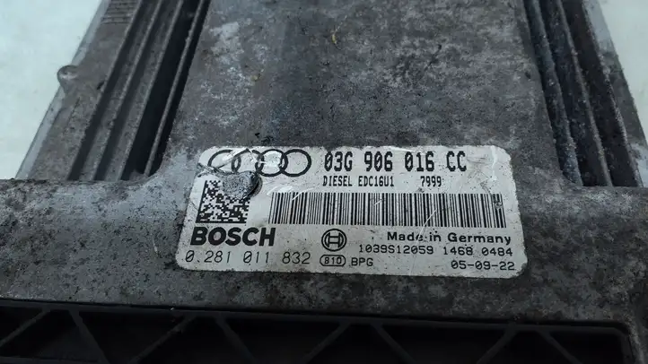 Audi A3/S3 8P (2004 - 2008) 03G906016CC Блок управления двигателем (ЭБУ) — фото 2