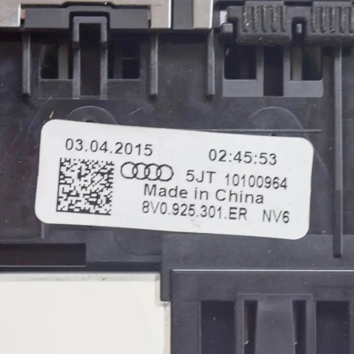 Audi A3/S3 8V (2012 - 2016) 8V0925301ER Блок кнопок на панели — фото 5