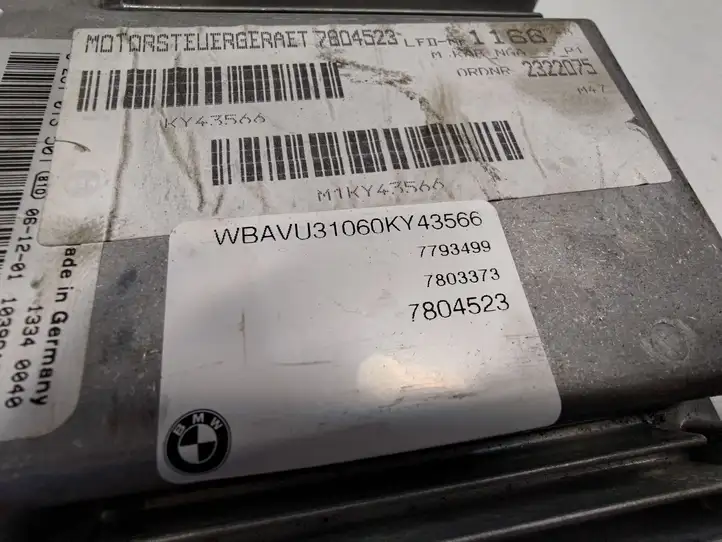BMW 3 E90 E91 (2005 - 2012) 7803373 Блок управления двигателем (ЭБУ) — фото 4