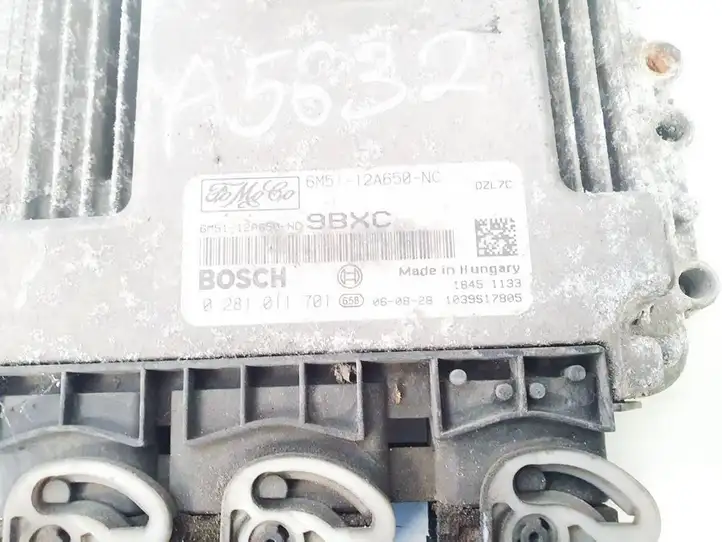 Ford Focus (2005 - 2008) 6m5112a650nc Блок управления двигателем (ЭБУ) — фото 2