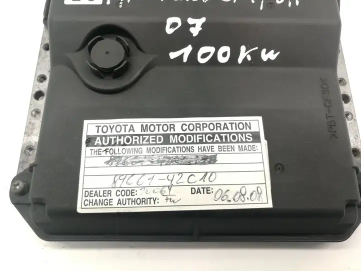 Toyota RAV 4 (XA30) (2006 - 2016) 8966142C10 Блок управления двигателем (ЭБУ) — фото 2