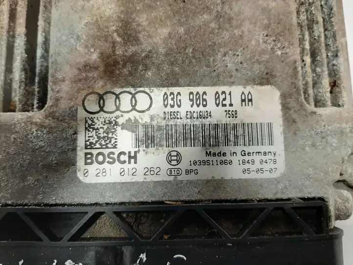 Audi A3/S3 8P (2004 - 2008) 03G906021AA Блок управления двигателем (ЭБУ) — фото 2