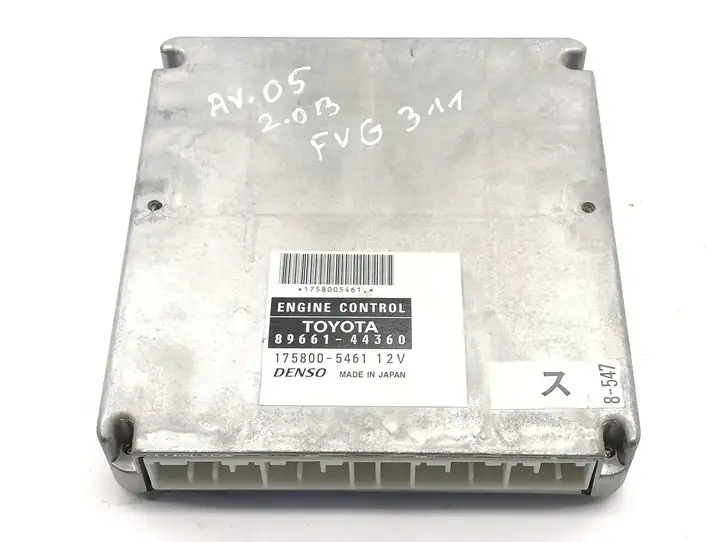 Toyota Avensis Verso (2004 - 2009) 8966144360 Блок управления двигателем (ЭБУ) — фото 1