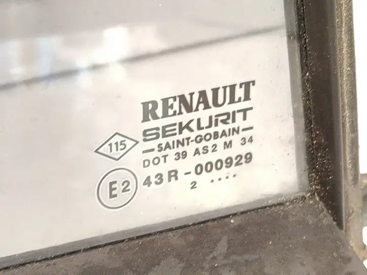 Renault Laguna II (2001 - 2005) 43R000929 Заднее боковое стекло — фото 2
