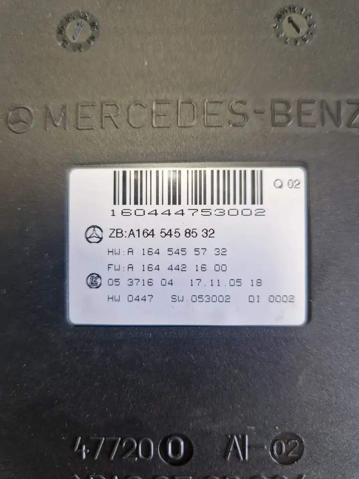 Mercedes-Benz R W251 (2005 - 2013) A1645458532 Модуль управления кузовом (BCM) — фото 2