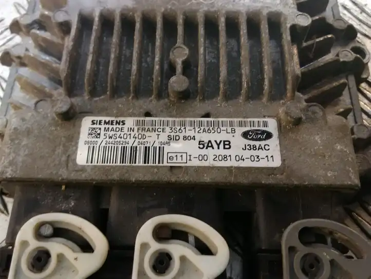 Ford Focus (2005 - 2008) 3S6112A650LB Блок управления двигателем (ЭБУ) — фото 2