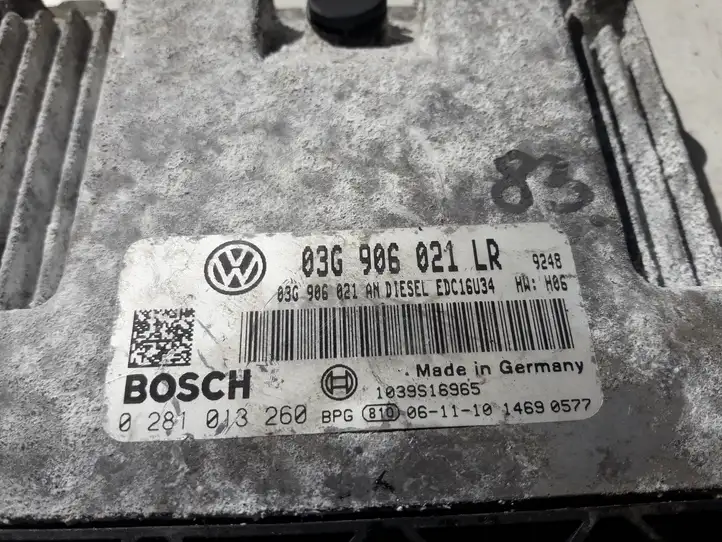Volkswagen PASSAT B6 (2005 - 2010) 03G906021LR Блок управления двигателем (ЭБУ) — фото 3