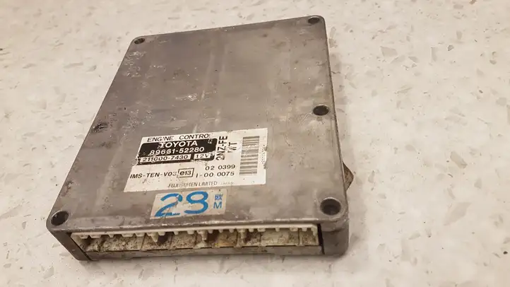 Toyota Yaris Verso (1999 - 2005) 8966152280 Блок управления двигателем (ЭБУ) — фото 3