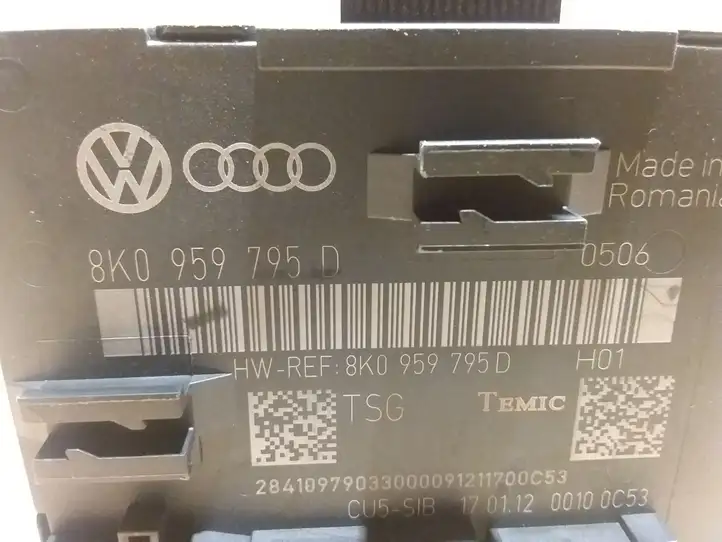 Audi A4 S4 B8 8K (2011 - 2015) 8K0959795D Блок управления дверью — фото 2