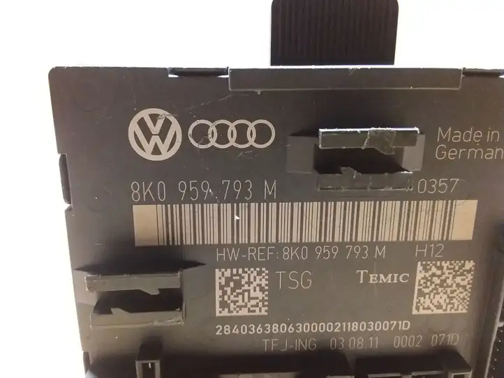 Audi A4 S4 B8 8K (2007 - 2011) 8K0959793M Блок управления дверью — фото 2