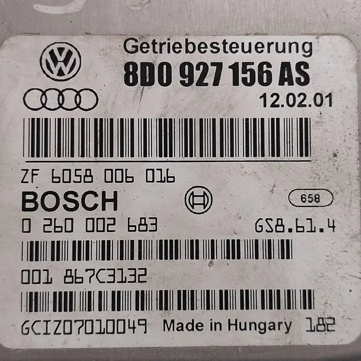 Volkswagen PASSAT B5.5 (2001 - 2005) 8D0927156AS Блок управления АКПП — фото 4