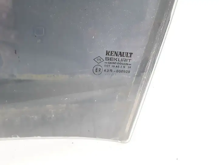 Renault Laguna II (2001 - 2005) 43R000929 Стекло задней двери — фото 2