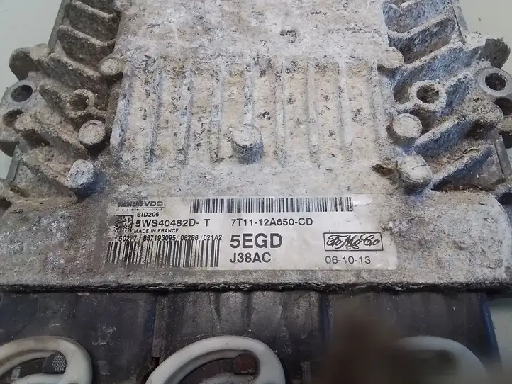 Ford Connect (2002 - 2007) 7T1112A650CD Блок управления двигателем (ЭБУ) — фото 4