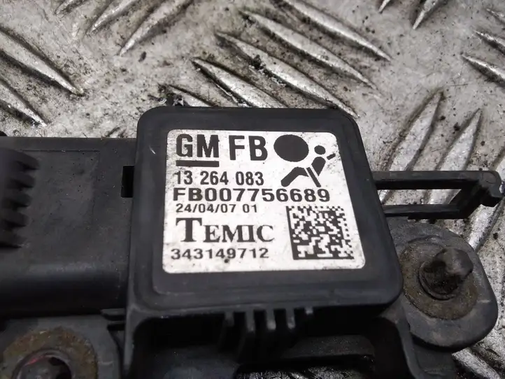 Opel Zafira B (2006 - 2008) 13264083 Датчик удара SRS — фото 3