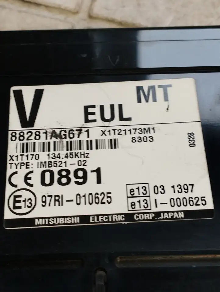 Subaru Outback (2007 - 2009) 88281AG671 Модуль комфорта — фото 2