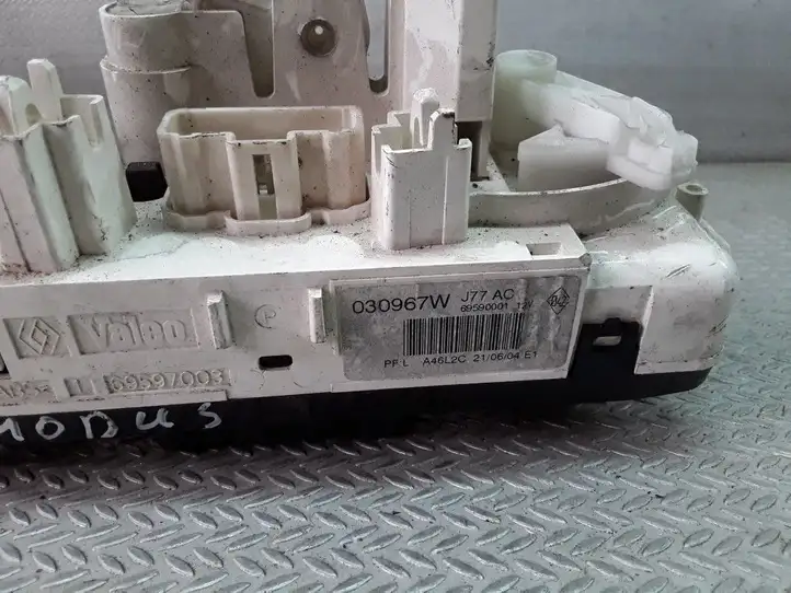 Renault Clio III (2005 - 2012) 030967W Блок управления климат-контролем — фото 2