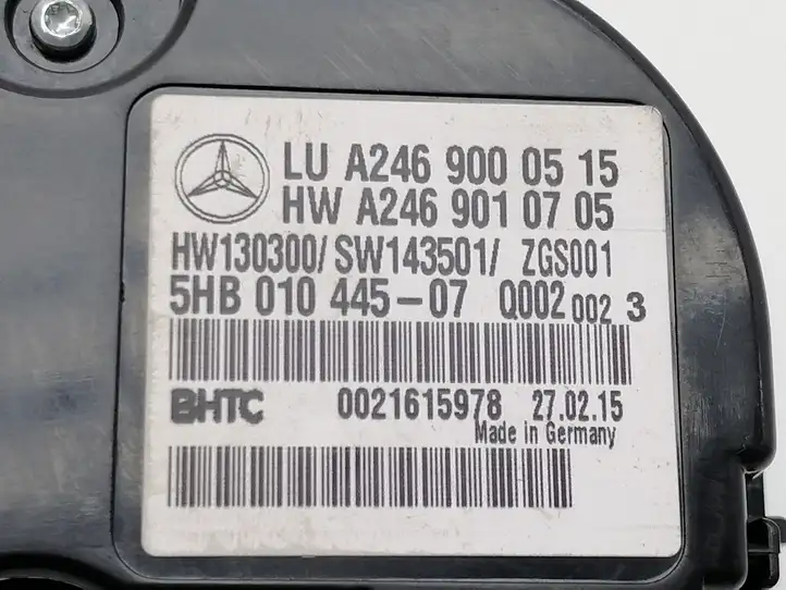 Mercedes-Benz CLA C117,X117,W117 (2013 - 2019) A2469000515 Блок управления климат-контролем — фото 3