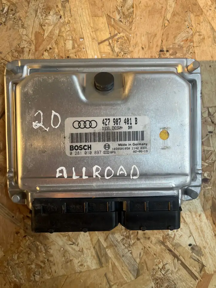 Audi A6 Allroad C5 (2000 - 2006) 4Z7907401B Блок управления двигателем (ЭБУ) — фото 1