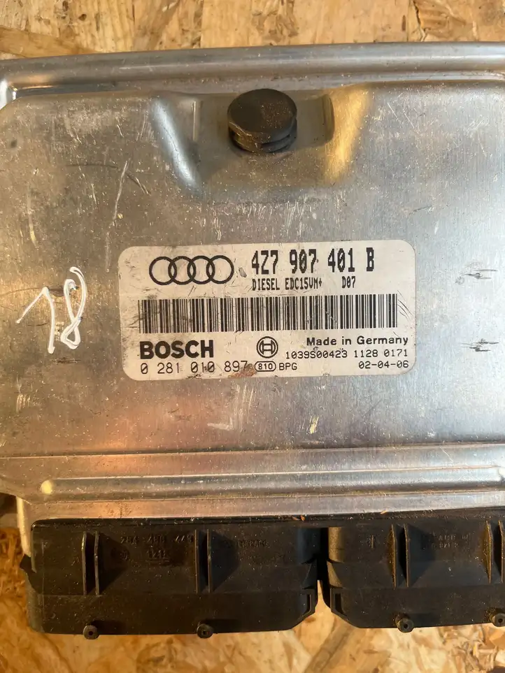 Audi A6 Allroad C5 (2000 - 2006) 4Z7907401B Блок управления двигателем (ЭБУ) — фото 3