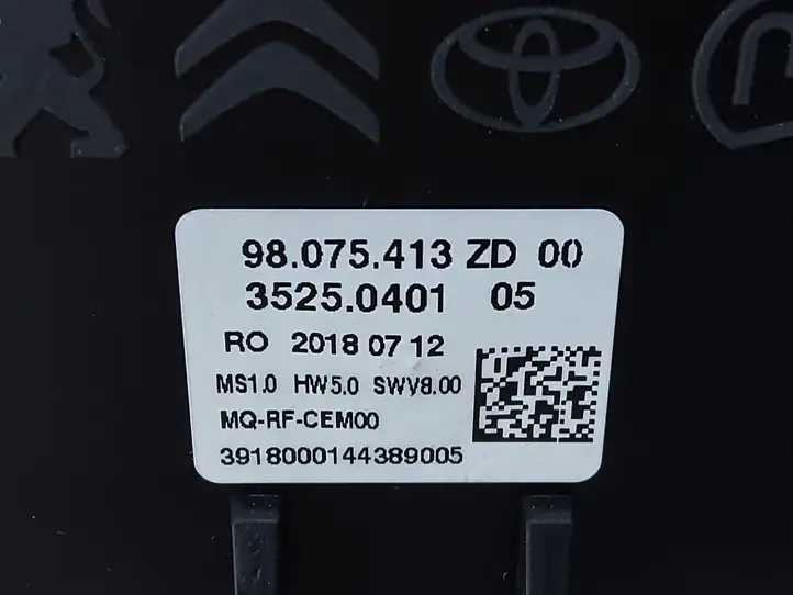 Toyota ProAce City (2016 - ) 98075413ZD Блок управления климат-контролем — фото 4