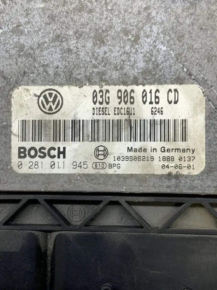 Volkswagen Touran I (2003 - 2010) 03G906016CD Блок управления двигателем (ЭБУ) — фото 2