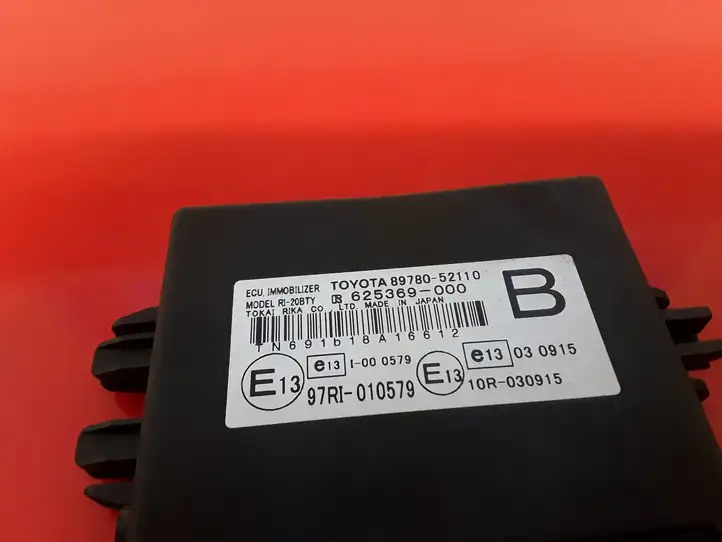 Toyota Verso (2009 - 2012) 8978052110 Блок иммобилайзера — фото 4