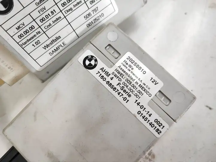 BMW X3 F25 (2010 - 2017) 6856747 Комплект буксировочного крюка — фото 8