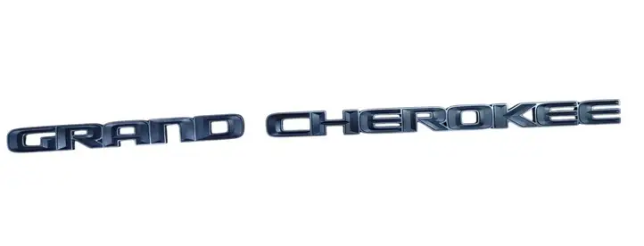 Jeep Grand Cherokee (2010 - 2021) 68370537AA Эмблема модели на переднюю дверь — фото 1
