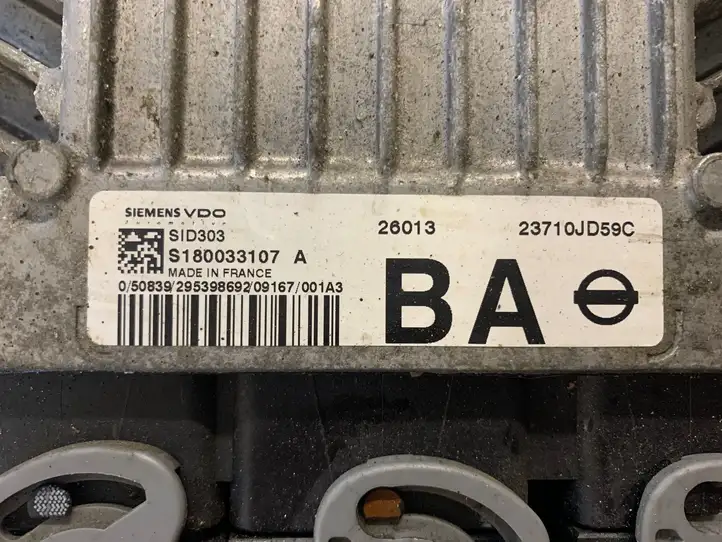 Nissan Qashqai (2006 - 2010) 23710JD59C Блок управления двигателем (ЭБУ) — фото 4