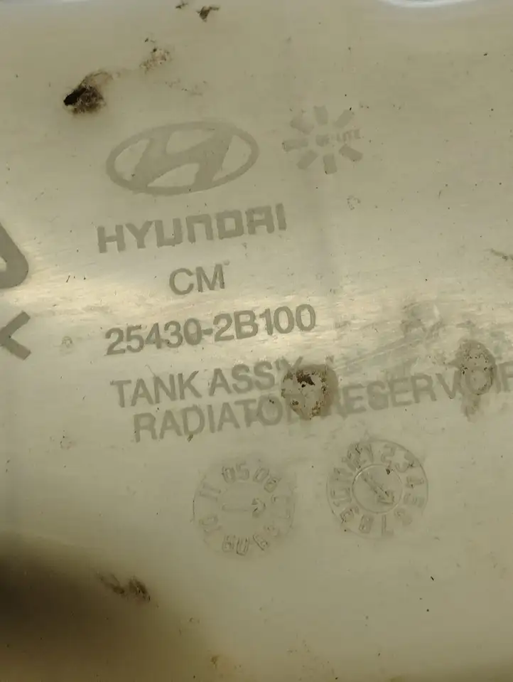 Hyundai Santa Fe (2005 - 2009) 254302B100 Расширительный бачок — фото 2