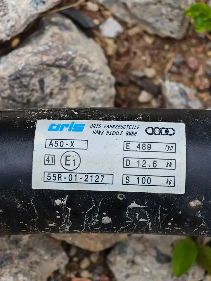 Audi A6 Allroad C7 (2014 - 2018) 4G0800491AA Комплект буксировочного крюка — фото 2