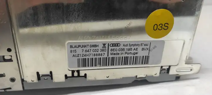 Audi A4 S4 B8 8K (2007 - 2011) 8E0035195AE Магнитола / мультимедийная система — фото 7