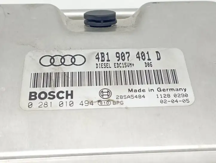 Audi A6 S6 C5 4B (2001 - 2004) 4B1907401D Блок управления двигателем (ЭБУ) — фото 4