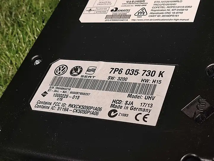 Volkswagen Jetta VI (2011 - 2018) 7P6035730K Bluetooth модуль — фото 3