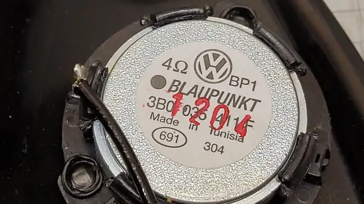 Volkswagen PASSAT B5.5 (2001 - 2005) 3B0035411F Твитер передней двери — фото 5