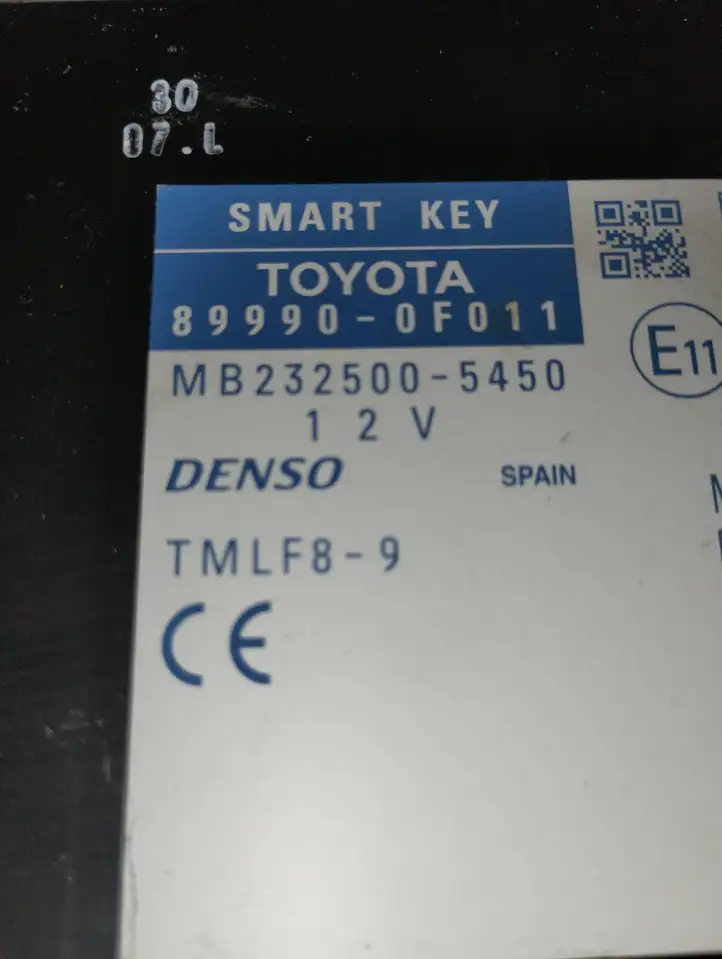 Toyota Verso (2009 - 2012) 899900F011 Прочие блоки управления — фото 6