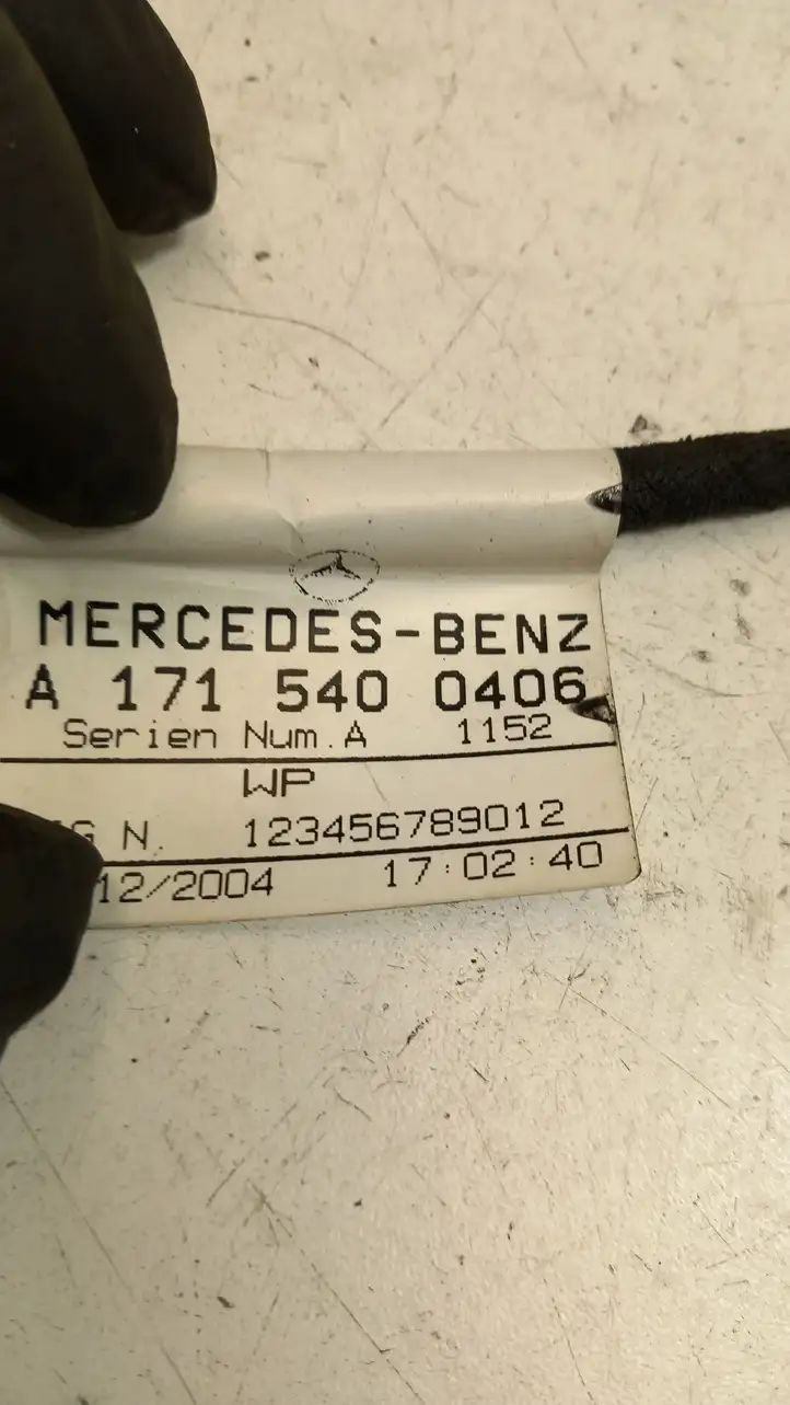 Mercedes-Benz SLK R171 (2005 - 2011) A1715400406 Прочая электропроводка — фото 2