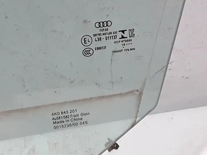 Audi A6 S6 C8 4K (2018 - ) 4K0845201 Стекло передней двери — фото 2