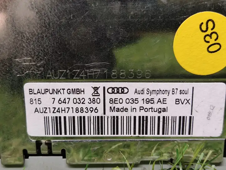 Audi A4 S4 B8 8K (2007 - 2011) 8E0035195AE Магнитола / мультимедийная система — фото 7