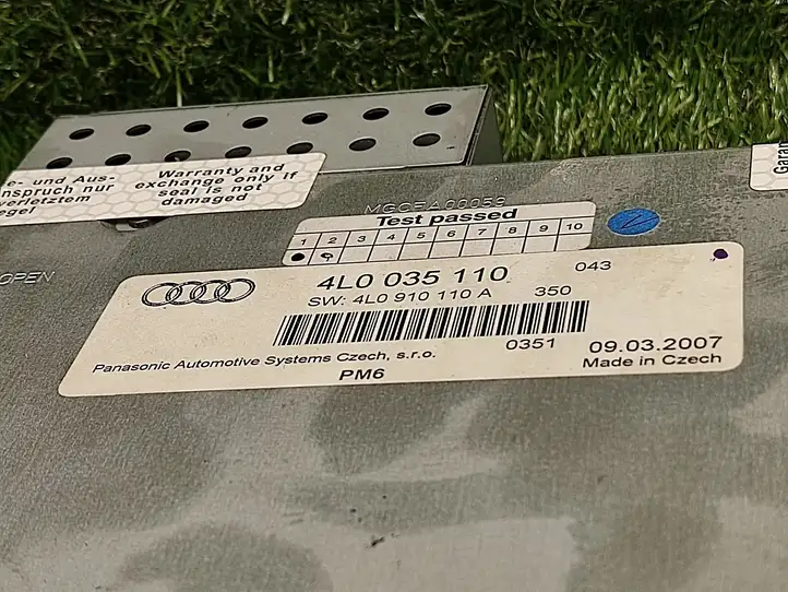 Audi Q7 4L (2005 - 2009) 4L0035110 Магнитола / мультимедийная система — фото 3
