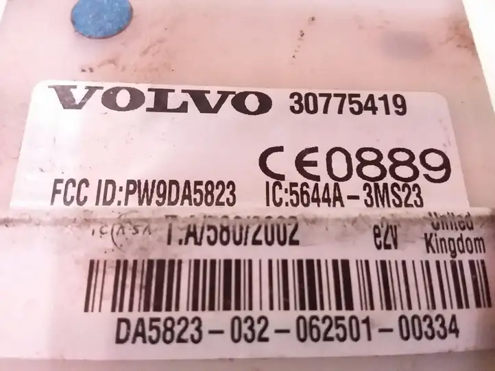 Volvo S60 (2000 - 2004) 30775419 Блок управления сигнализацией — фото 2