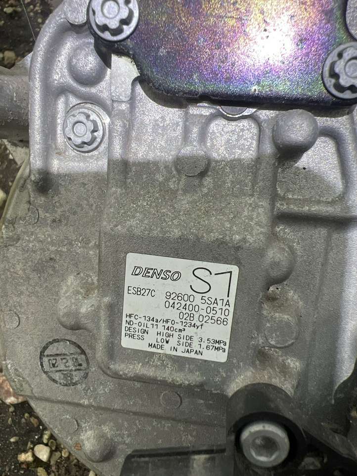Nissan Leaf II (ZE1) (2017 - )  ESB27C Компрессор (насос) кондиционера воздуха